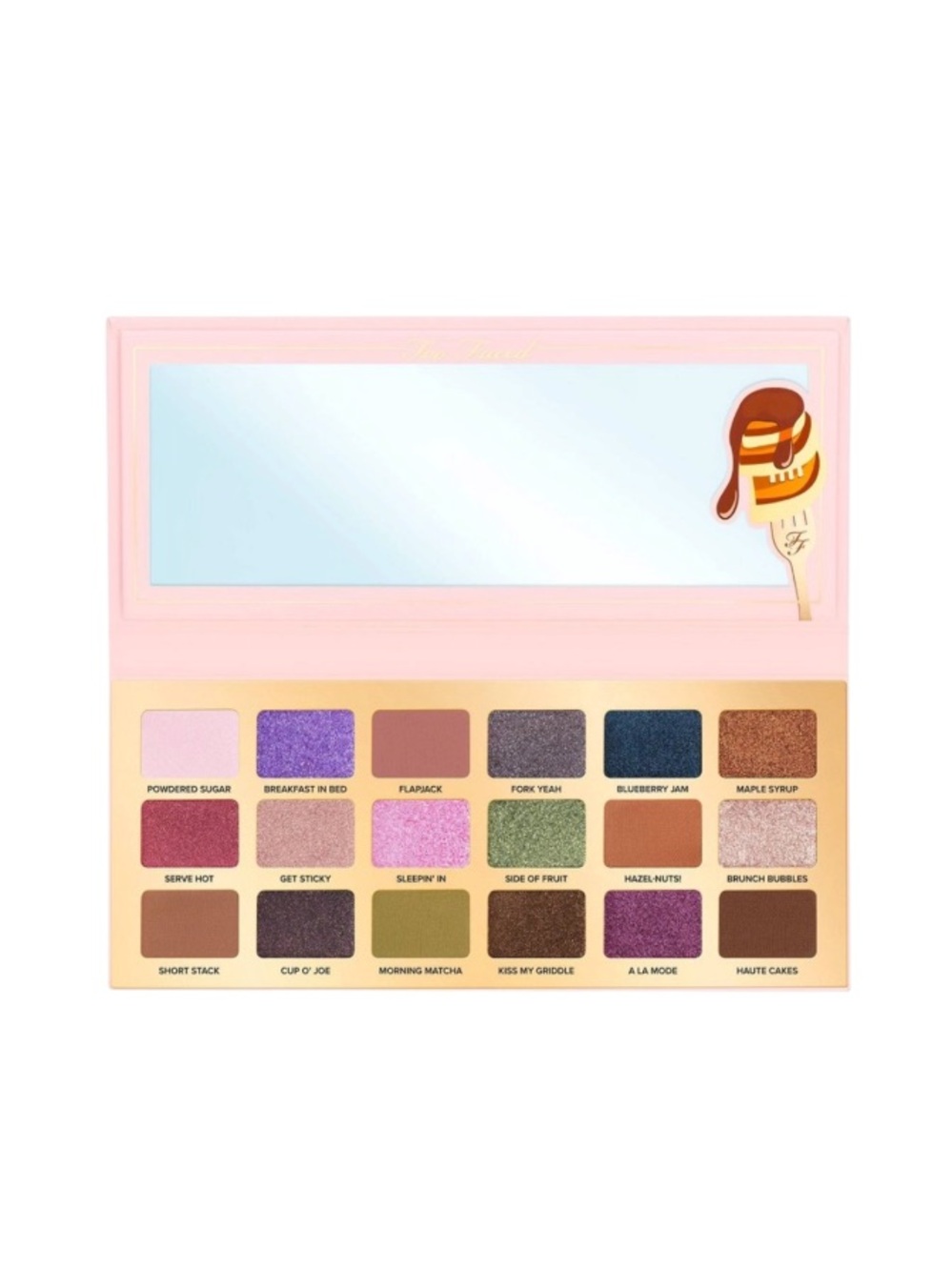 Too Faced Maple Syrup Pancakes Eye Shadow Palette 18 Limited Edition Shades